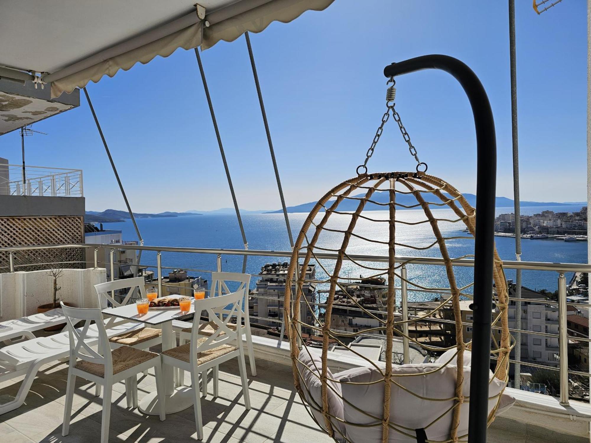 Panorama View Apartments Saranda Zewnętrze zdjęcie