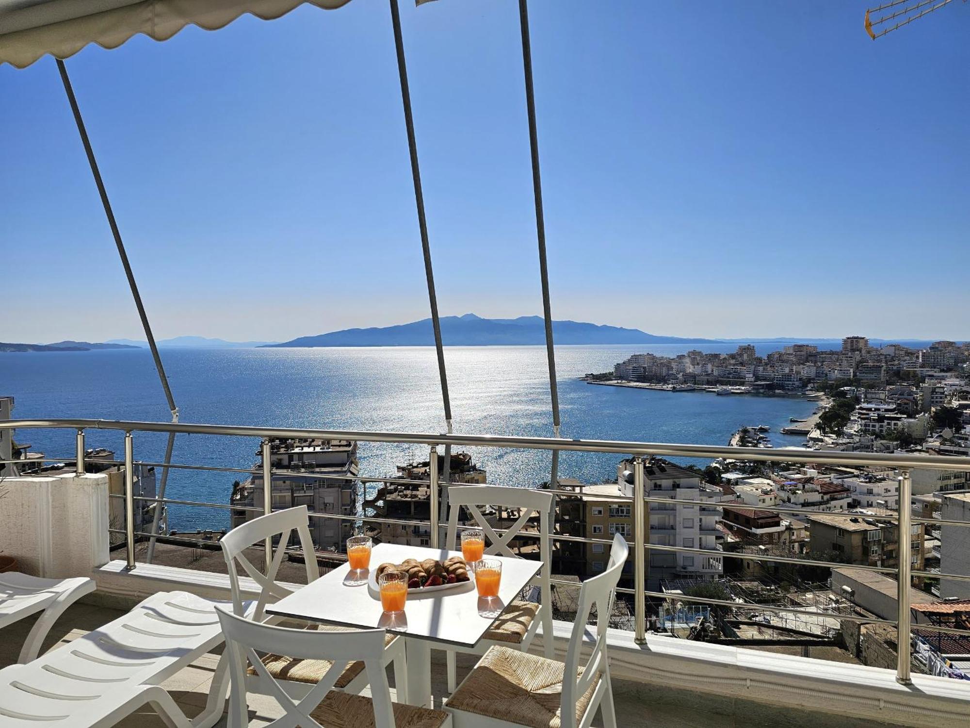 Panorama View Apartments Saranda Zewnętrze zdjęcie