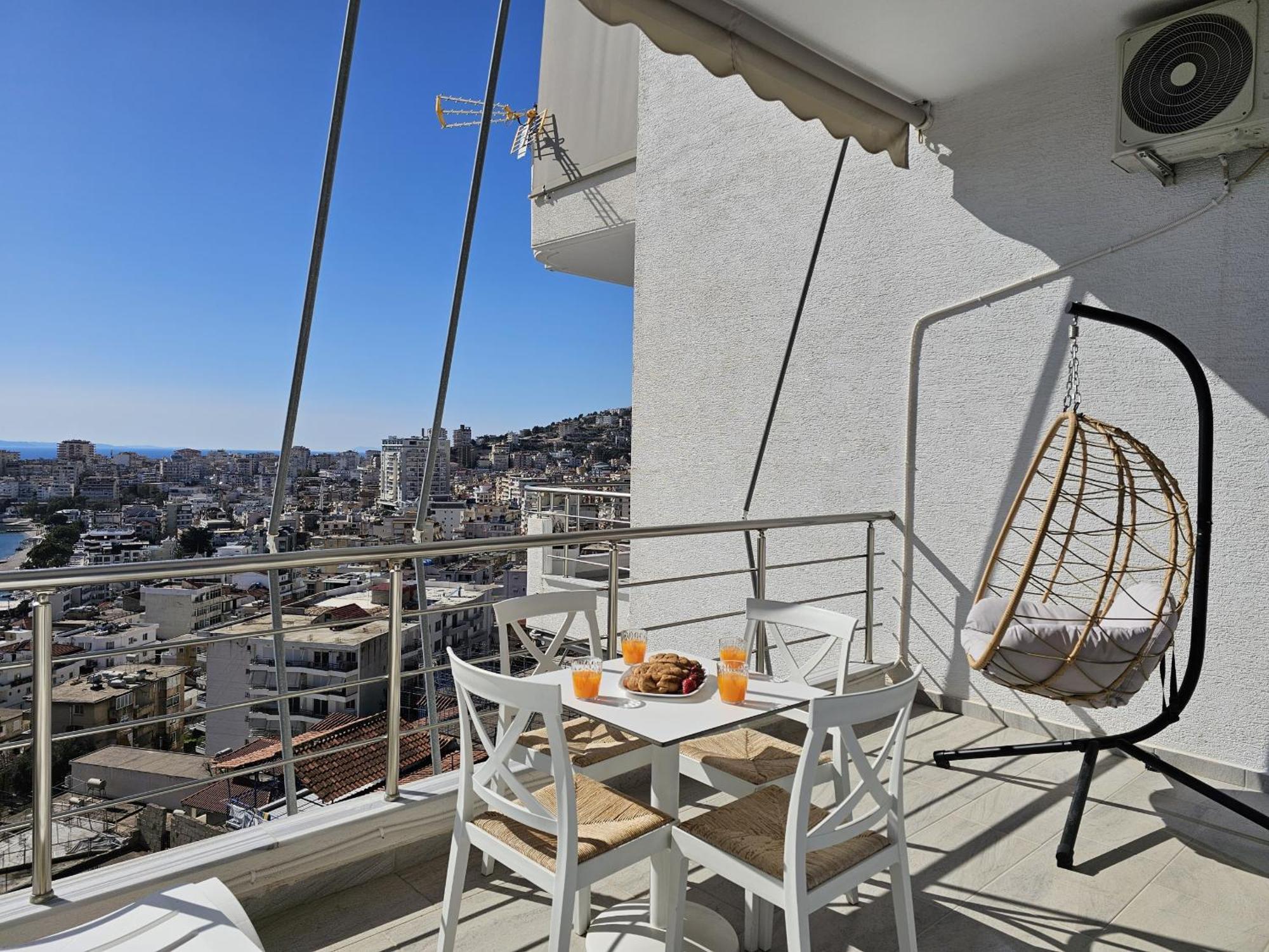 Panorama View Apartments Saranda Zewnętrze zdjęcie
