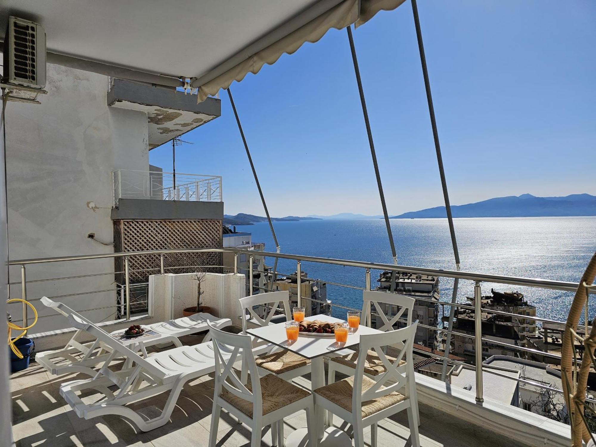 Panorama View Apartments Saranda Zewnętrze zdjęcie