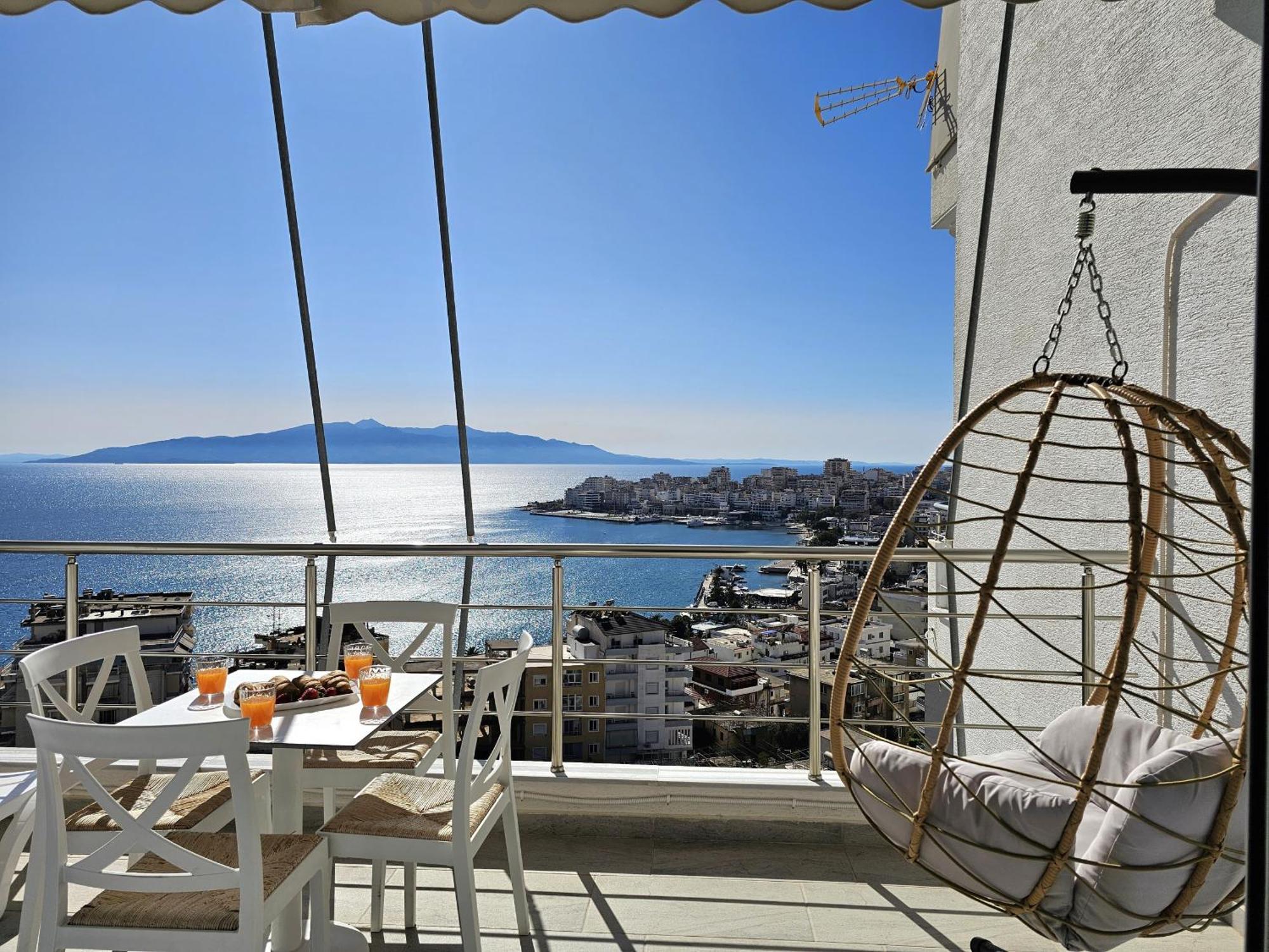 Panorama View Apartments Saranda Zewnętrze zdjęcie