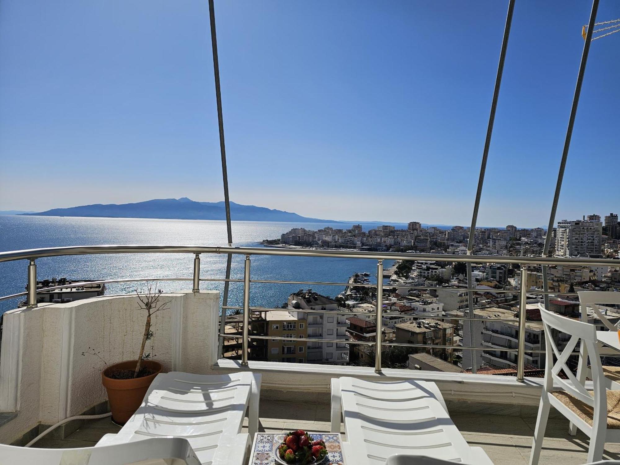 Panorama View Apartments Saranda Zewnętrze zdjęcie