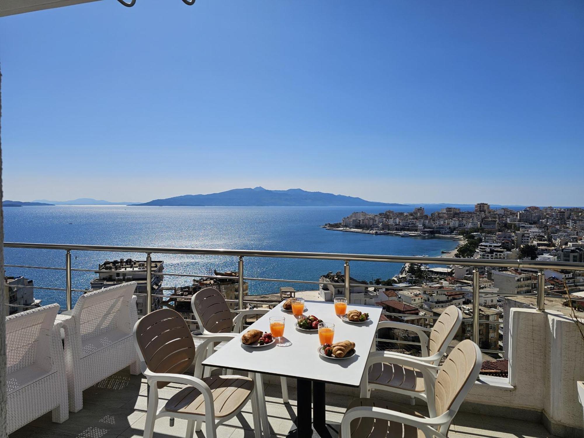 Panorama View Apartments Saranda Zewnętrze zdjęcie